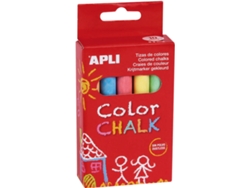 Tizas APLI (10 Unidades - Multicolor - )