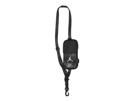 Bolsa JORDAN Bandolera Lanyard Jumpman Negro (Talla Única)