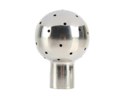 Bola rociadora fija con rosca interna, acero inoxidable 304, sanitaria DN15, 4 puntos, 1/2 pulgada, resistente a la corrosión, 6,8 x 4,5 cm