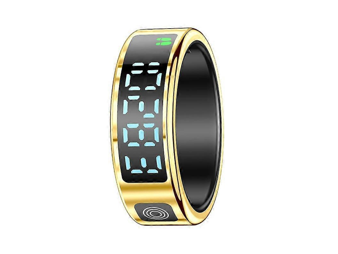 Anillo inteligente Sr08 tamaño 8, compatible con control de gestos con las manos, monitoreo de salud y múltiples modos deportivos Hengrongshen