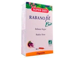 Complemento Alimentar SUPERDIET Rabanofit Rabano Negro Bio 20 Ampolas