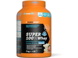 Proteína de Suero de Leche NAMEDSPORT Super 100% WheyWhite Choco & Strawberry (2kg)