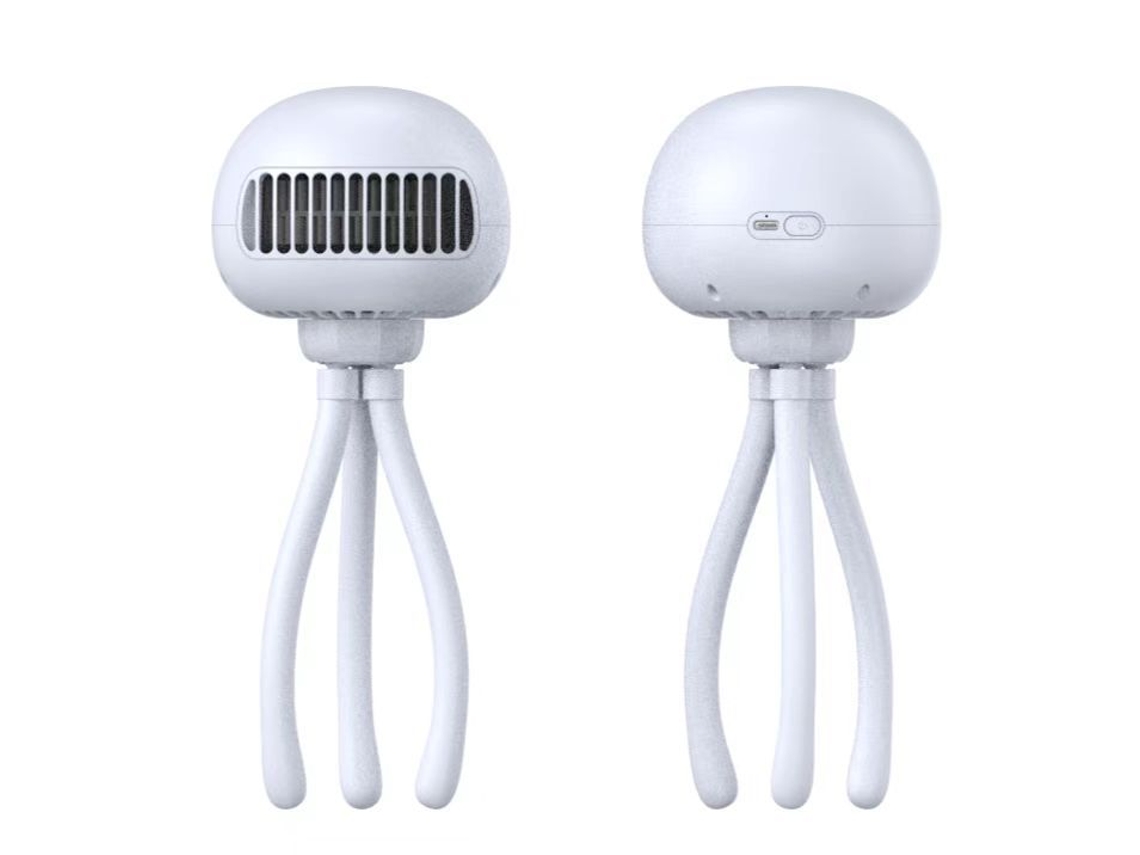 Ventilador portátil 4000mAh Portátil USB Recargable Silencioso