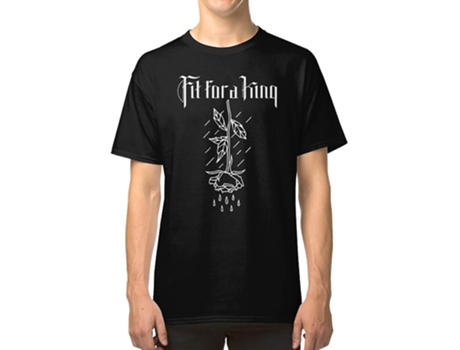 Camiseta ROCKINSTONE Fit KING6 Algodón para Hombre (XL)