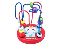 Bjww-brinquedo Labirinto De Pérolas De Madeira Para Crianças Pequenas Brinquedo Educativo Precoce Colorido Mini Labirinto De Pérolas