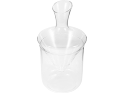 1 Pieza De Cubitera De Cristal Transparente Con Diseño Oblicuo Para Ocasiones Especiales.
