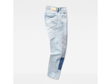G-Star 3301 Mid Waist Boyfriend Ripped 7/8 Pants