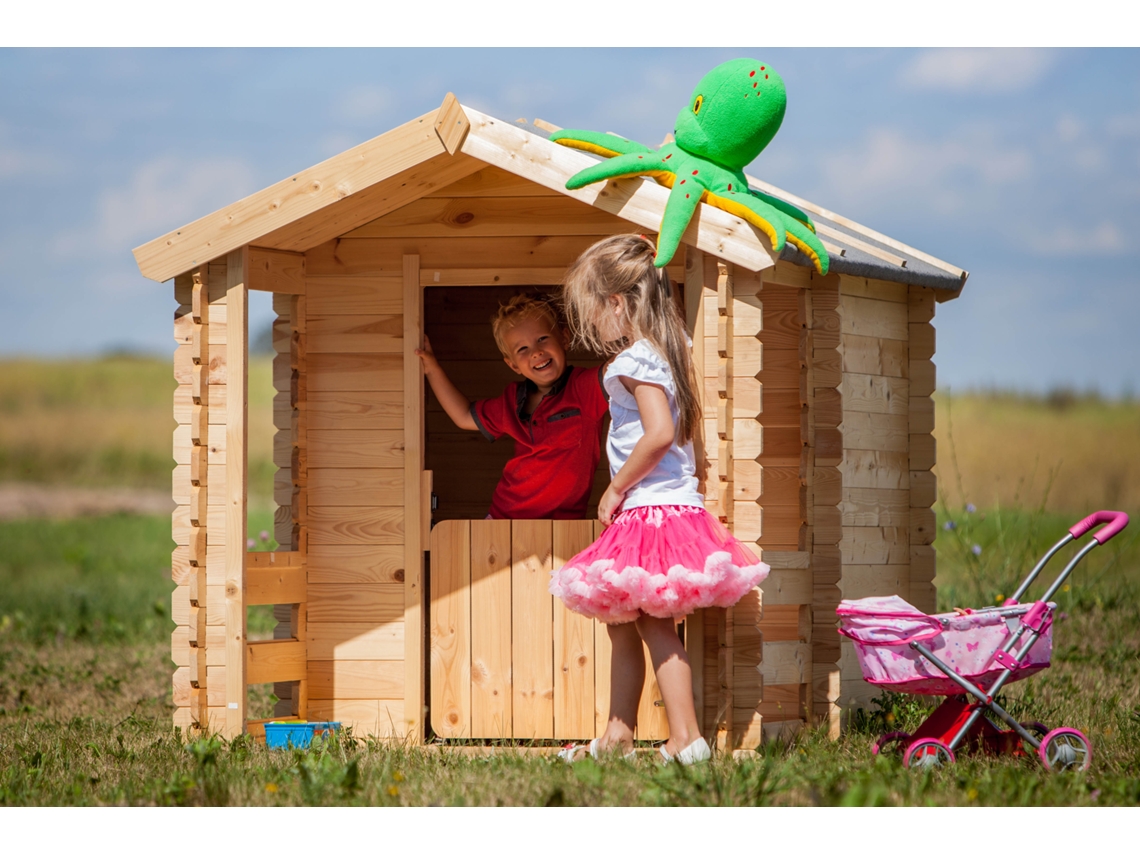 Caseta Infantil TIMBELA de Madera M501 (1,1 M² - 182 x 146 x 145 cm)