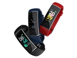 Reloj inteligente con Bluetooth 5.0, monitor de frecuencia cardíaca y presión arterial, carga USB, cámara y control de música. Ly Ebike