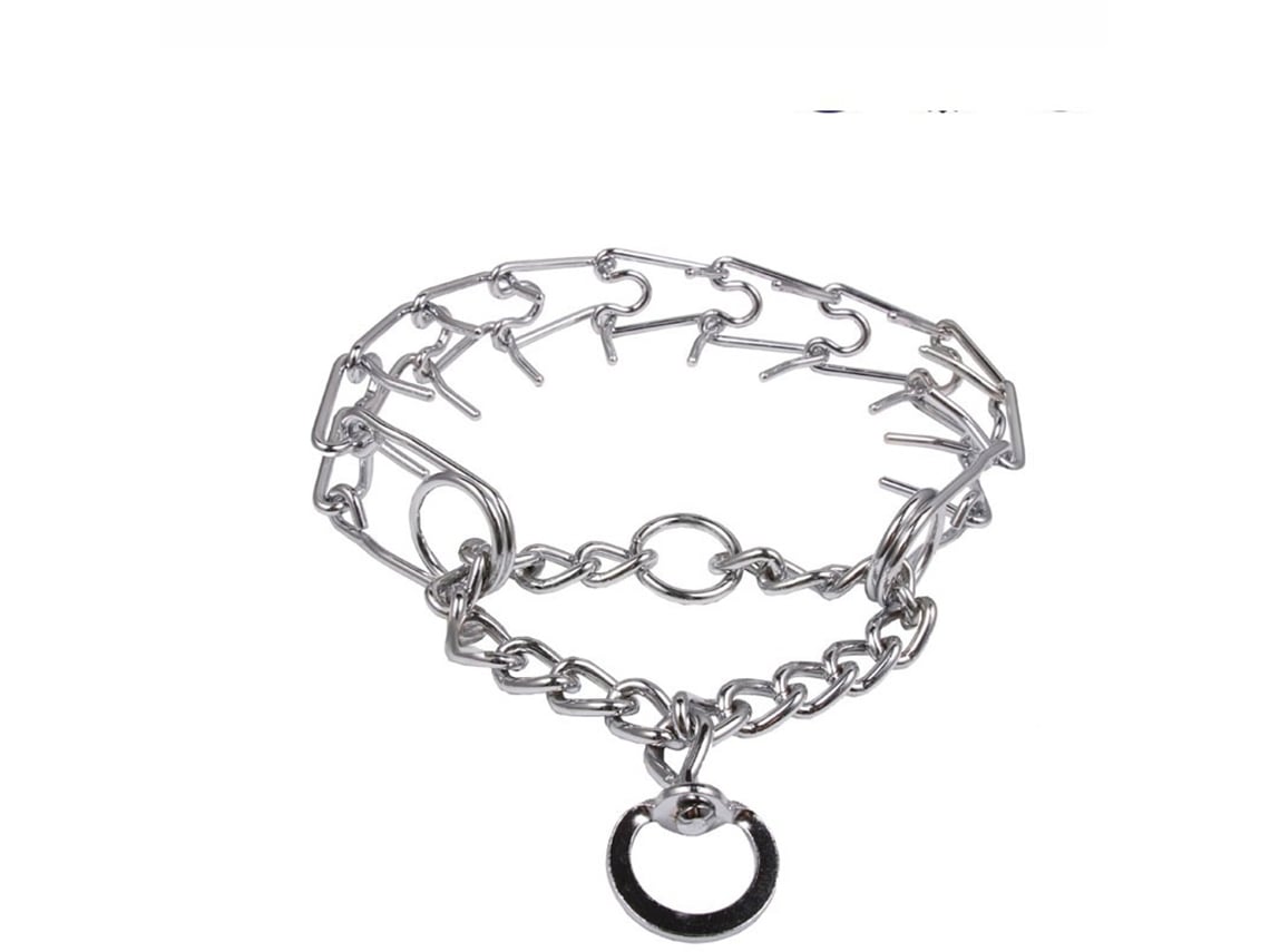 Collar De Adiestramiento Para Perros Ajustable Con Puentes Metálicos: Seguro Y Duradero.