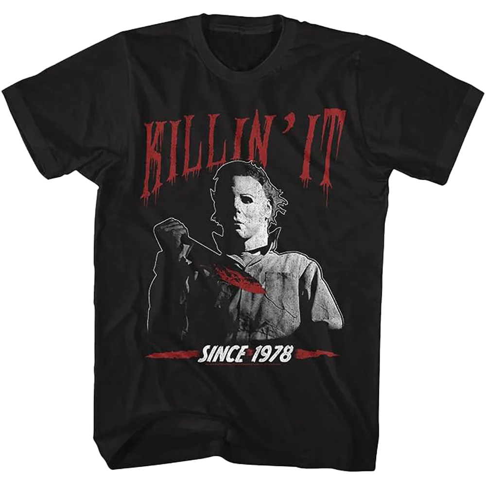 Camiseta do filme de terror de Halloween com Michael Myers, arrasando desde 1978. Tamanho: XXL