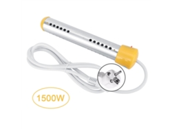 Calentador De Agua Eléctrico De Inmersión, Antiescaldaduras, 1500w, 1,5m, Para Viajes Y Uso En Lavabos.