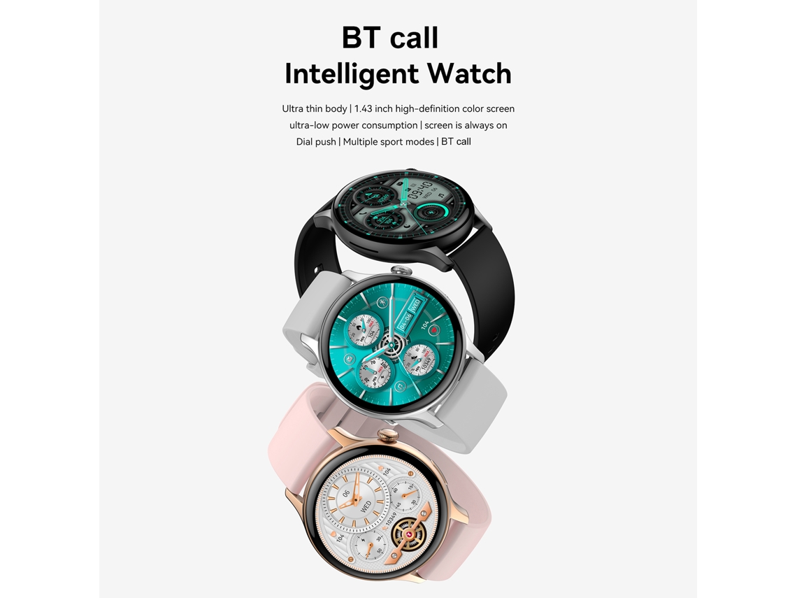 Reloj Deportivo Inteligente Hk85 Con Pantalla Táctil Amoled De 1,43 Pulgadas, Rastreador De Actividad Física, Resistente Al Agua Ip67, Llamadas Blueto