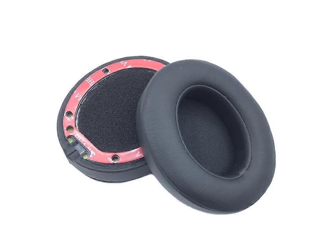Juego de 2 fundas de piel suave y transpirable para auriculares Beats Studio 2/3, color negro. GIECY