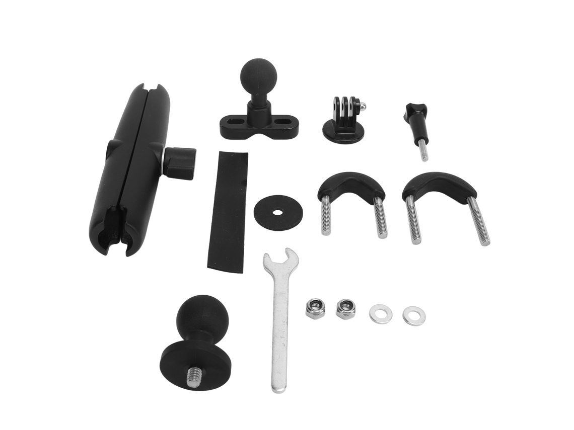 Soporte Para Cámara De Acción De Bicicleta Montura De Manillar Plástico Y Metal Para Insta360 12.7 A 33mm