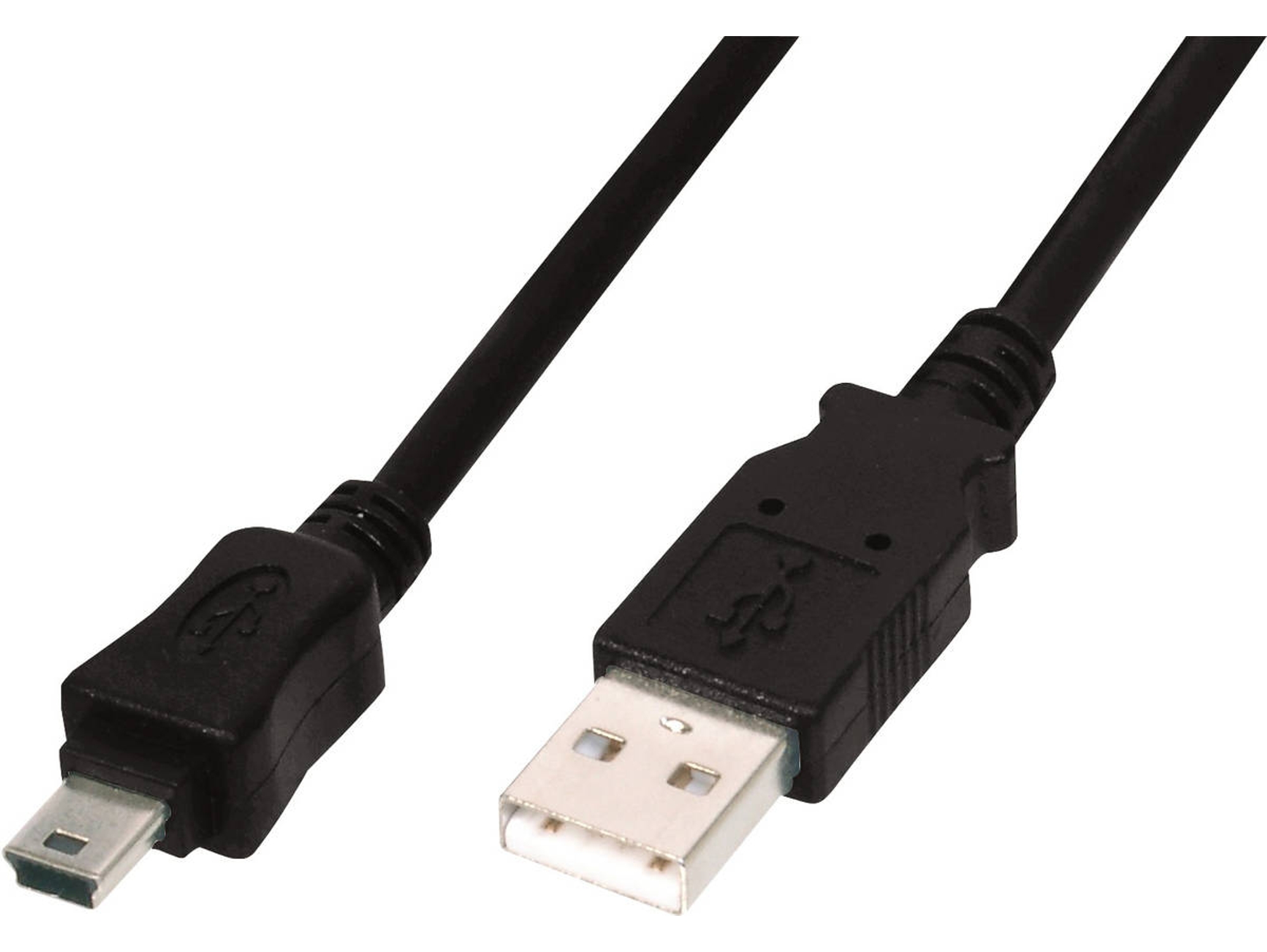 Cable USB ASSMANN (USB - 1 m - Negro)