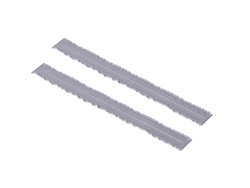 2pcs Reglas Curvas De Metal Ligeras Plantillas De Corte Y Grabado Para Manualidades Diy Álbum Decoración