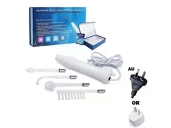 Dispositivo de belleza con electrodo tubular, varilla de ozono de alta frecuencia para masaje facial, capilar y ocular.