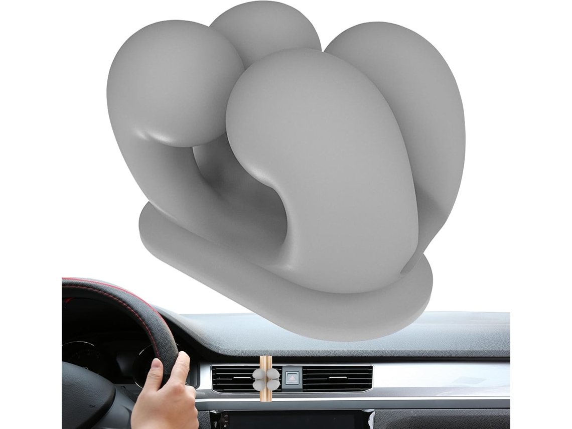 Soporte adhesivo de silicona para lavado de autos | Ganchos adhesivos multiusos extraíbles para pared y puerta de baño Slowmoose