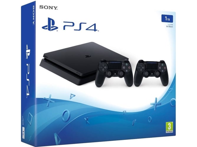 CONS. PS4 SLIM 1TB + 2º DUALSHOCK