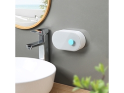 Jabonera universal de pared Kofihety sin necesidad de taladrar con cubierta antipolvo para ducha