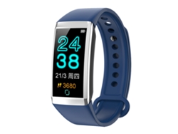 Pulsera Deportiva Inteligente Impermeable Bluetooth Td19 Reloj De Conteo De Pasos Azul