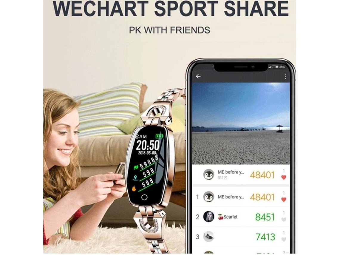 Smartwatch YIZHOOD YIZ1343 Plateado
