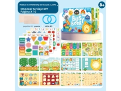 Libro de ortografía infantil con pegatinas incluidas MDUG (estilo 4)