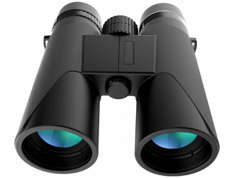 Binoculares de prisma de techo 12X42 para adultos Binoculares compactos portátiles impermeables con visión nocturna con poca luz-Verde YIZHOOD