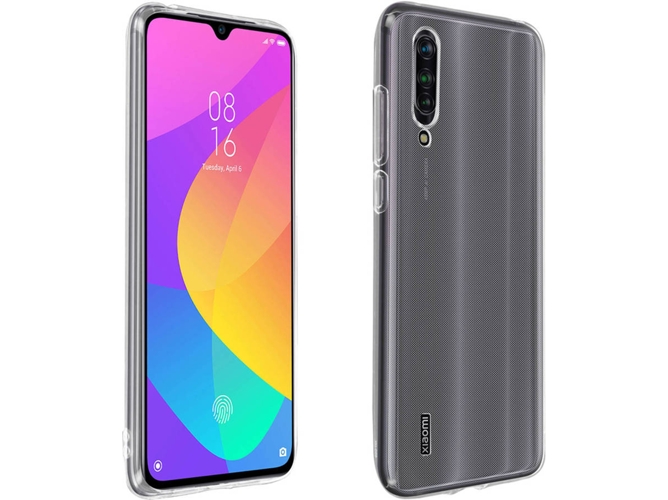 Carcasa y Protector de Cristal Templado Xiaomi Mi 9 Lite AVIZAR 360 Negro