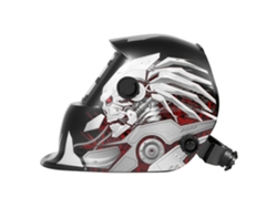 Casco De Soldadura Profesional Con Oscurecimiento Automático Solar Para Soldadura Tig Y Mig Y Pulido.