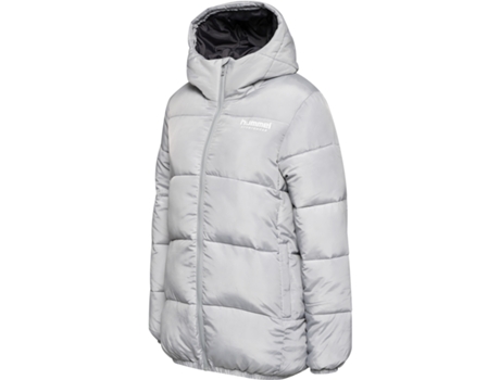 Abrigo HUMMEL Poliéster Mujer (M - Gris)