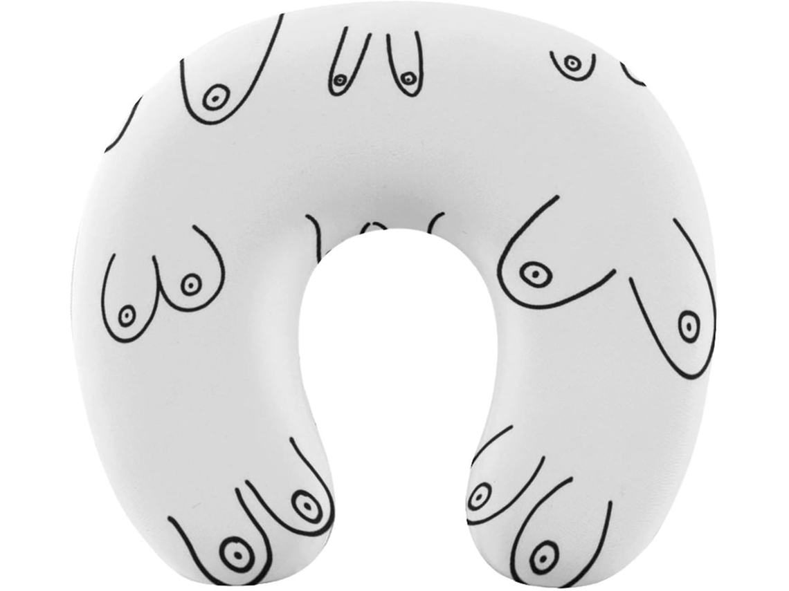 Almohada Viaje Cuello – Espuma Viscoelástica Viscoelástica Fácil Relajación Cómodos Familia.brfácil