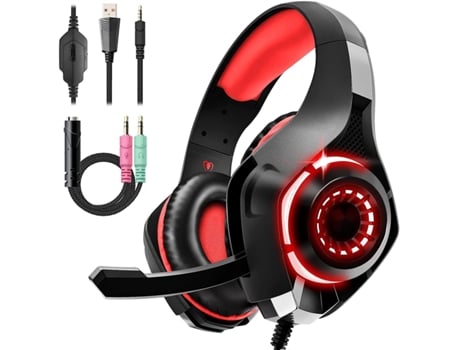 Auriculares Gaming para Ps4 Ps5 Xbox One Pc Switch con micrófono con cancelación de ruido para juegos
