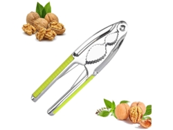 Cascanueces de aleación de zinc con mango ergonómico para nueces, almendras, castañas y otros frutos secos.