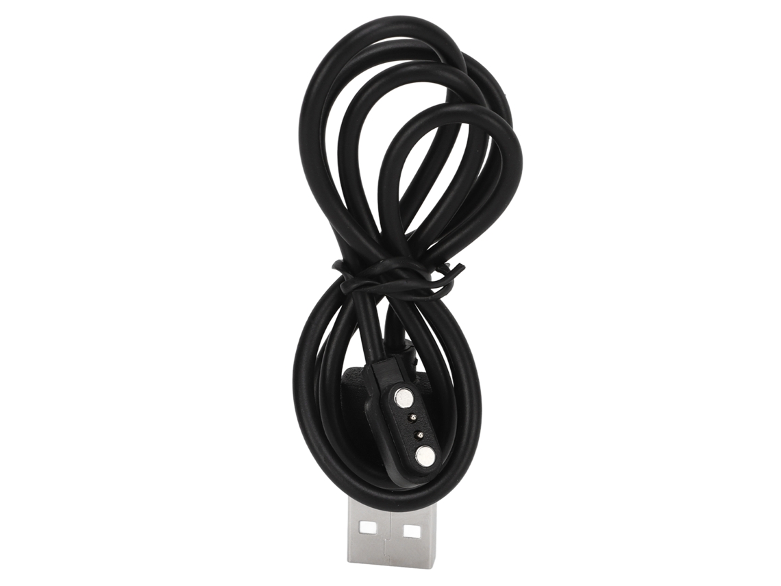 Cable De Carga Magnético Para Smartwatch, 2 Puertos Usb Con Protección De Carga Completa, 8 Mm, Negro.