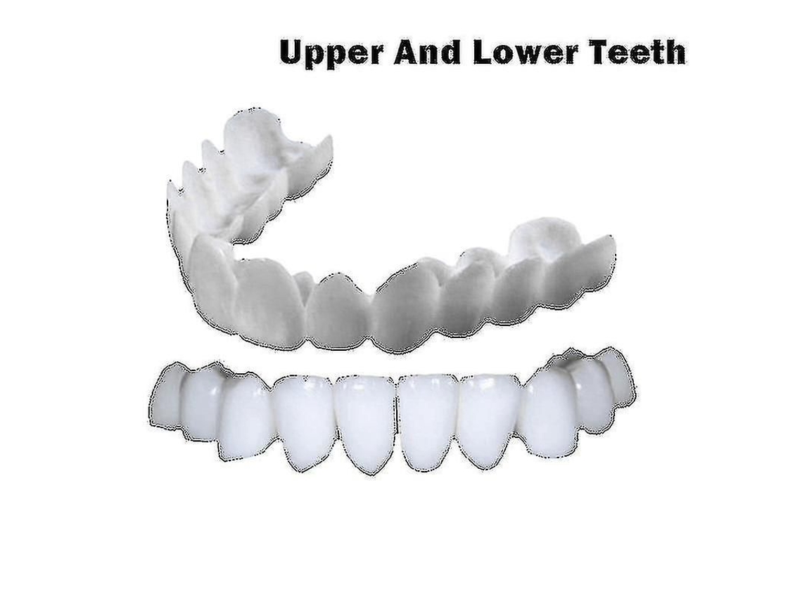 Carillas Dentales Snap-on Smile, Dientes Postizos Ajustables, Cobertura Estética, Confianza.