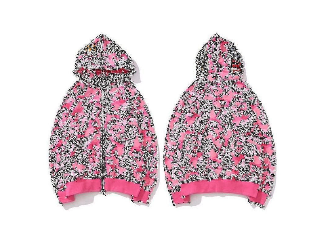 2026-sudadera Con Capucha Camuflaje Para Hombre Chico, Chaqueta Con Cremallera Suelta, Suéter Casual