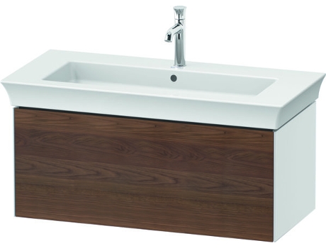 DURAVIT Tulip blanco, mueble de baño montado en la pared, ancho 984 x profundidad 458mm, con 1x extraíble, con tecnología de punta, WT42420
