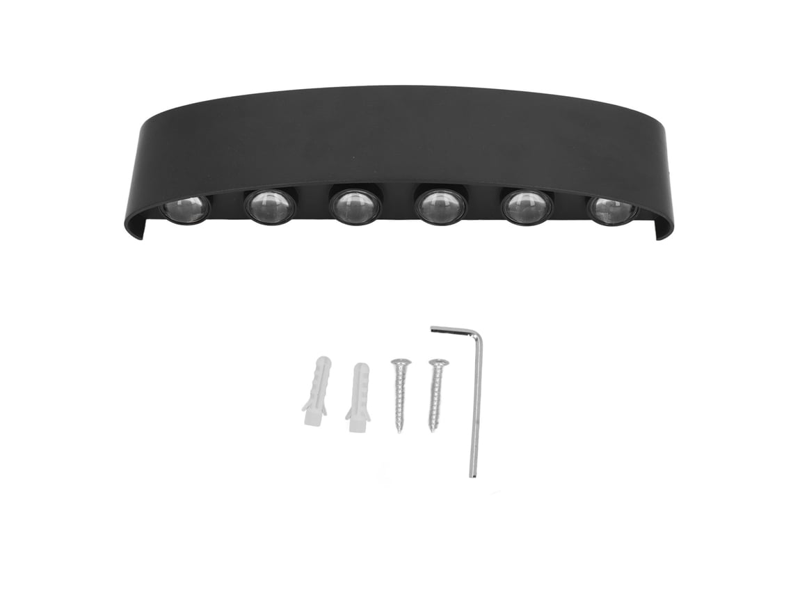Aplique De Pared Led 12 W Con Perlas Led, Luz Blanca Cálida Para Decoración Interiores, 90-265 V.