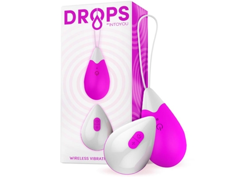 Huevo Vibrador Control Remoto Usb Silicona Purpura DROPS