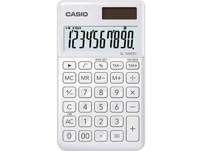 Calculadora Básica CASIO SL-1000SC-WE