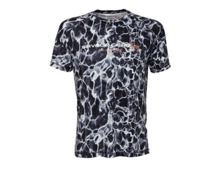 Camiseta UV de Hombre SAVAGE GEAR Night Colorido Multicolor (S)