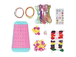 Ats-kit Para Hacer Pulseras De Amistad Con 30 Cuerdas 13 Clavos 30 Clavijas Juguetes Diy Manualidades De Joyería