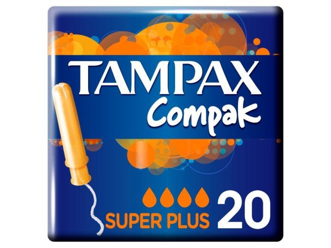 Tampones Super Plus Compack 22 Unidades Tampax