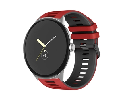 Correa para Google Pixel Watch Rojo y Negro