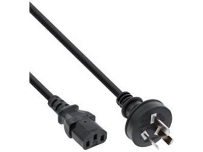 Cable de Alimentación INLINE (50 cm - Negro)