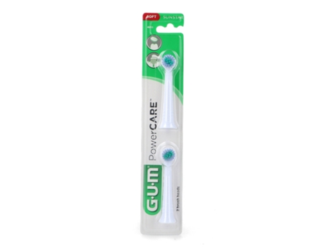Recambio Cepillo Eléctrico GUM Powercare (2 unidades)