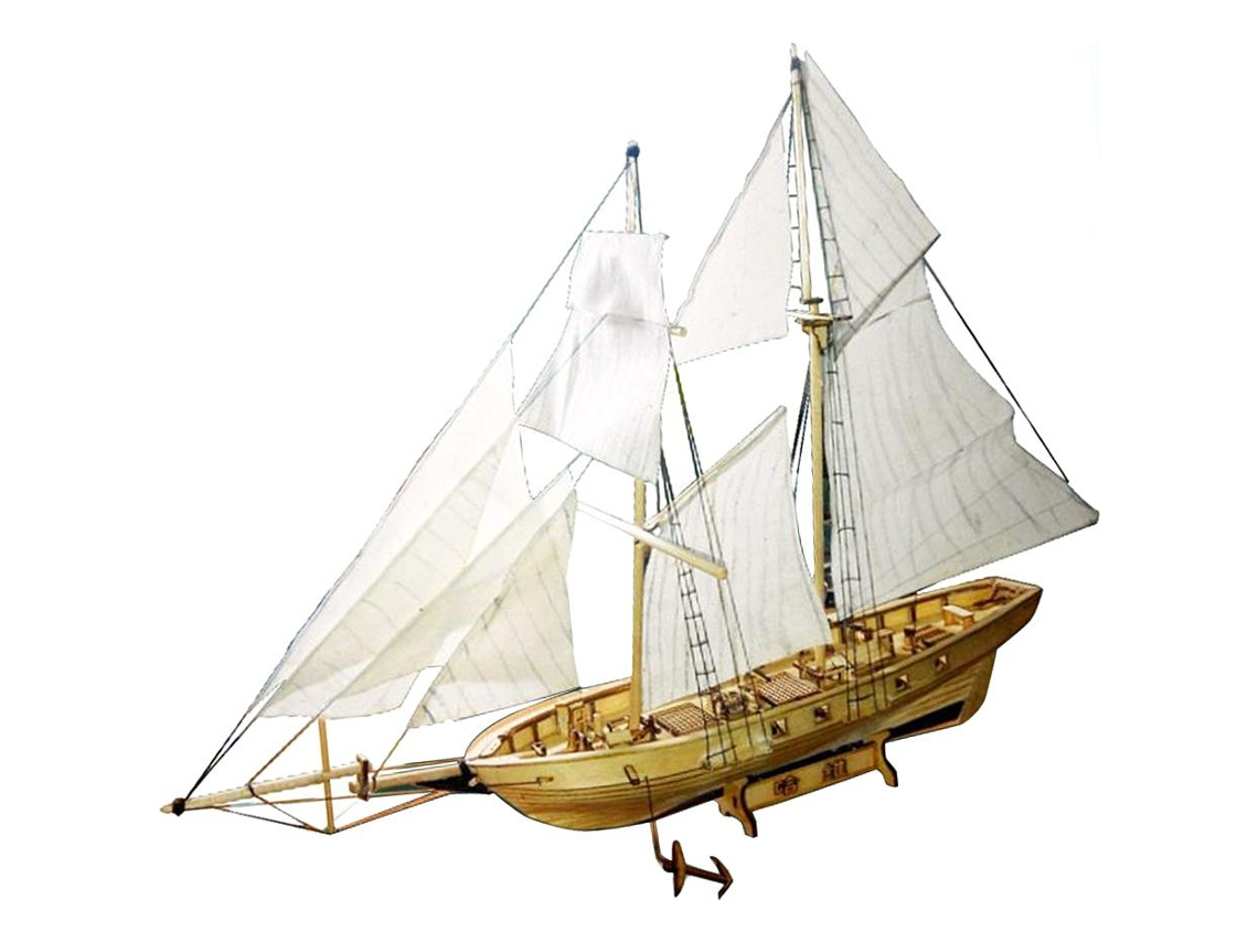 Modelos de barcos DIY, juguetes, rompecabezas de navegación Slowmoose