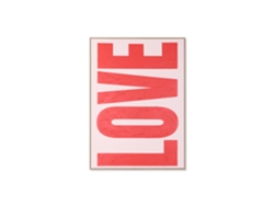 Cuadro Lienzo Ps Love Pintado Mano 103x4,5x143cm